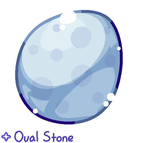 OVAL STONE